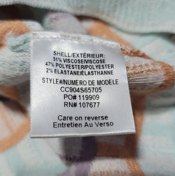 Alice + Olivia Antonella Pastel Knit Tank Top - Picture 3 of 8